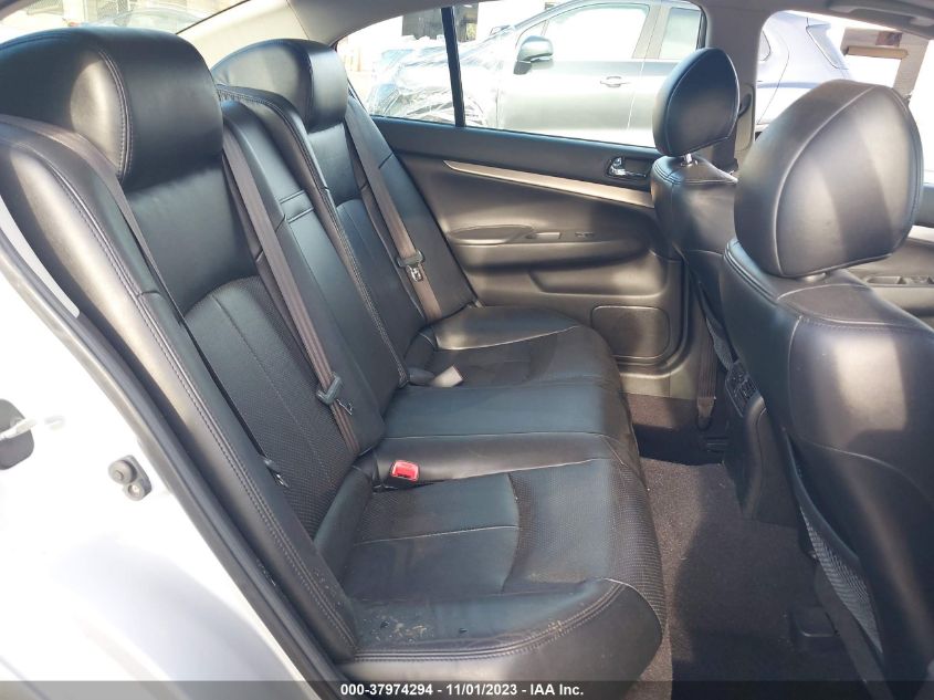 2013 INFINITI G37 SEDAN JOURNEY JN1CV6AP5DM303306