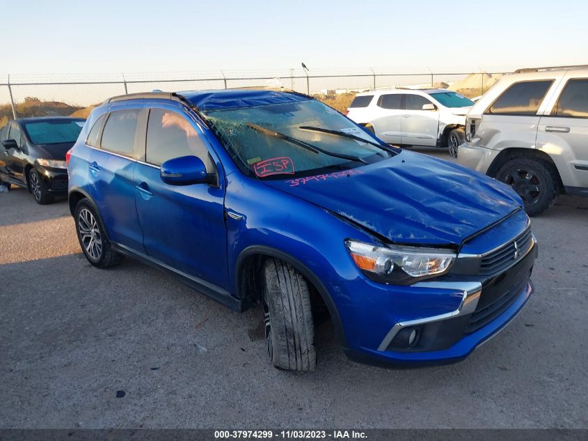 JA4AP4AW0HZ061196 MITSUBISHI OUTLANDER SPORT SEL 2017