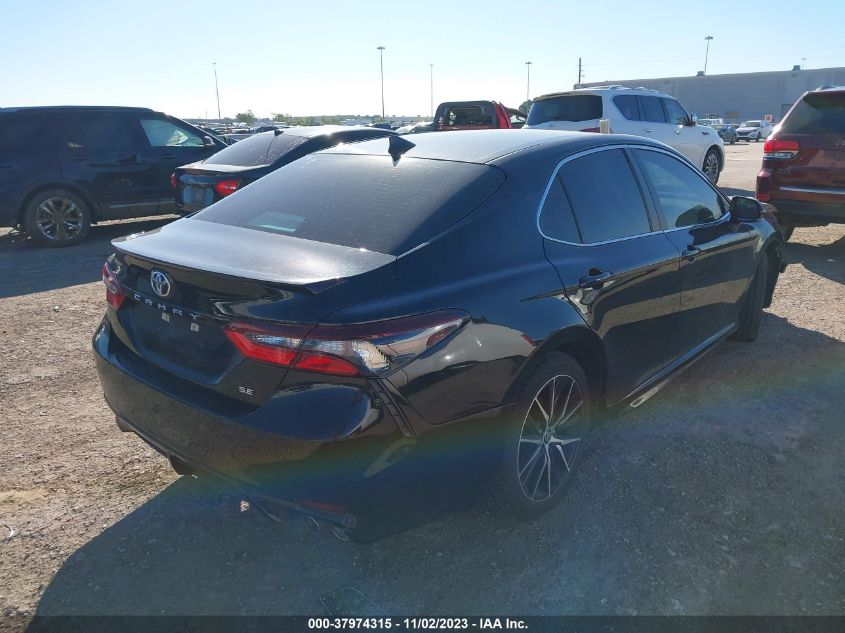 2022 TOYOTA CAMRY SE/SE NIGHT SHADE - 4T1G11AK3NU678934