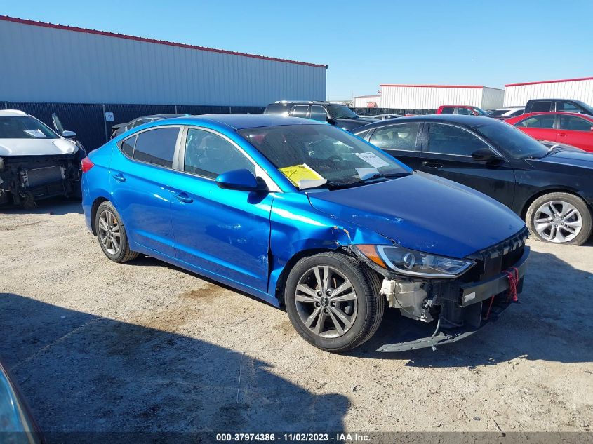 2018 HYUNDAI ELANTRA SEL/VALUE/LIMITED - 5NPD84LF1JH3466