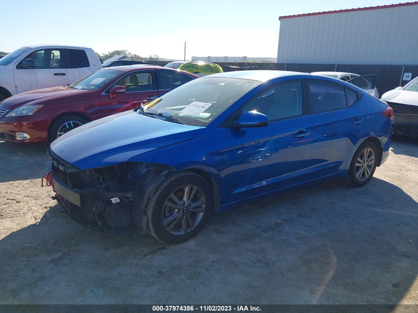 VIN 5NPD84LF1JH346659 2018 HYUNDAI ELANTRA SEL