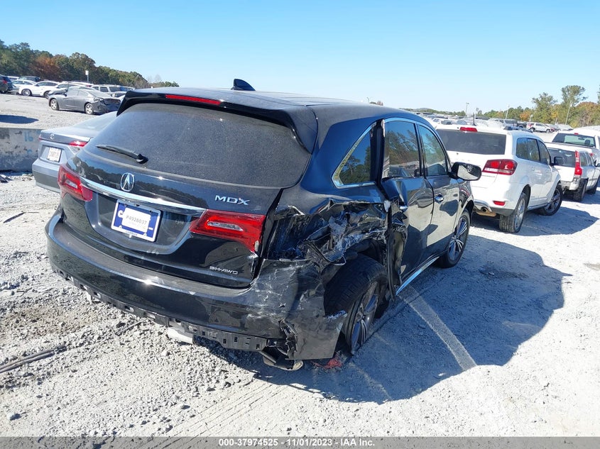 VIN 5J8YD4H32LL036385 2020 ACURA MDX STANDARD