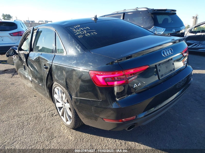 VIN WAUGMAF43HN047537 2017 AUDI A4 ULTRA PREMIUM