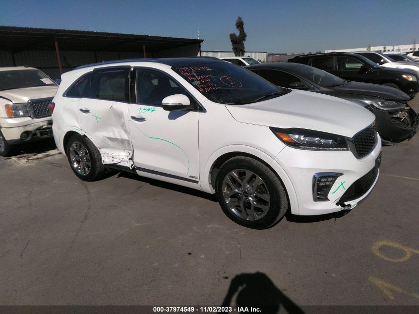 5XYPKDA58KG583554 KIA SORENTO SX/SXL 2019