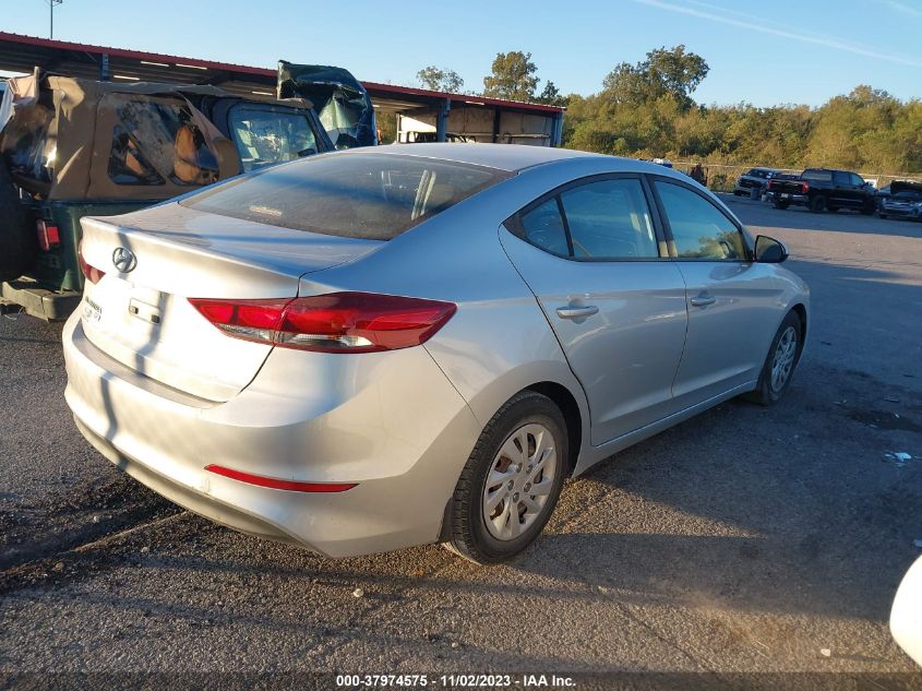 2018 HYUNDAI ELANTRA SE - 5NPD74LF5JH344111