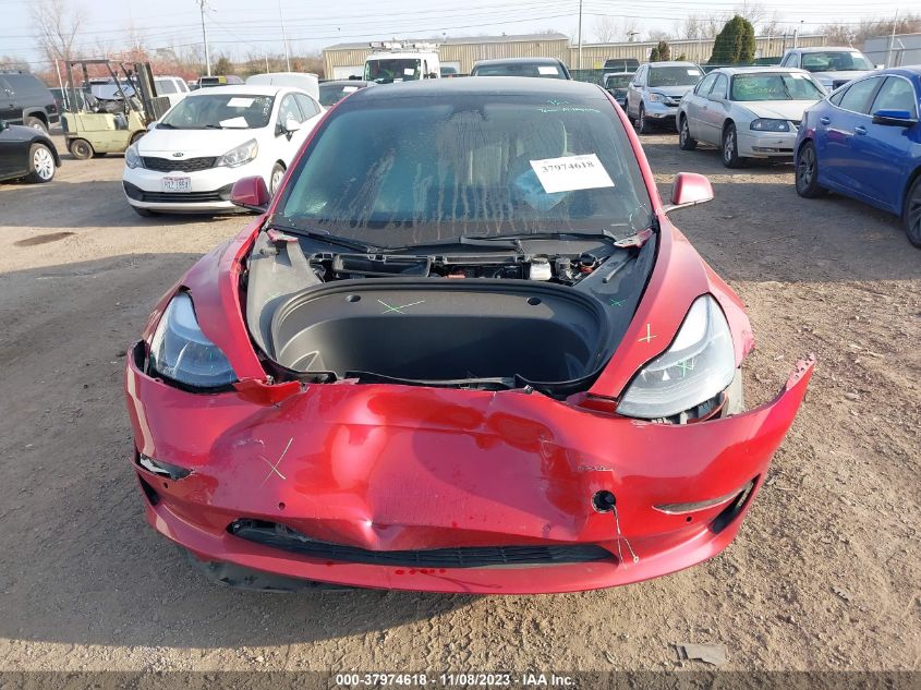 2022 TESLA MODEL 3 - 5YJ3E1EB1NF126200