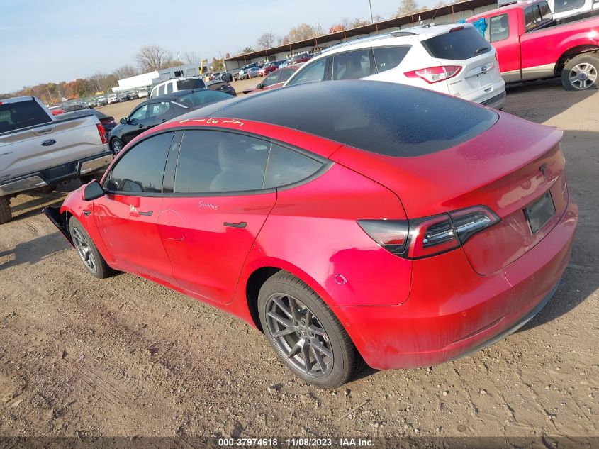 2022 TESLA MODEL 3 - 5YJ3E1EB1NF126200