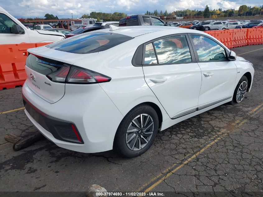 2020 HYUNDAI IONIQ ELECTRIC SE KMHC75LJ4LU072399