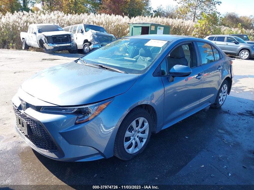VIN 5YFEPRAE7LP135776 2020 TOYOTA COROLLA LE