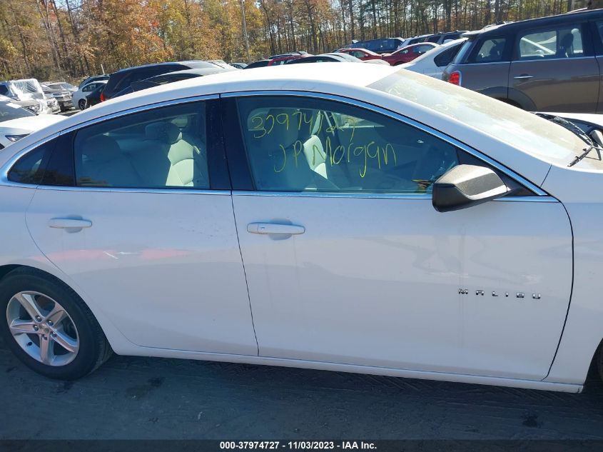 2019 CHEVROLET MALIBU LS - 1G1ZC5ST2KF195899
