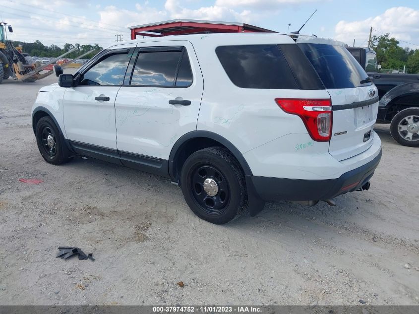 2014 FORD UTILITY POLICE INTERCEPTOR 1FM5K8AR9EGB54597