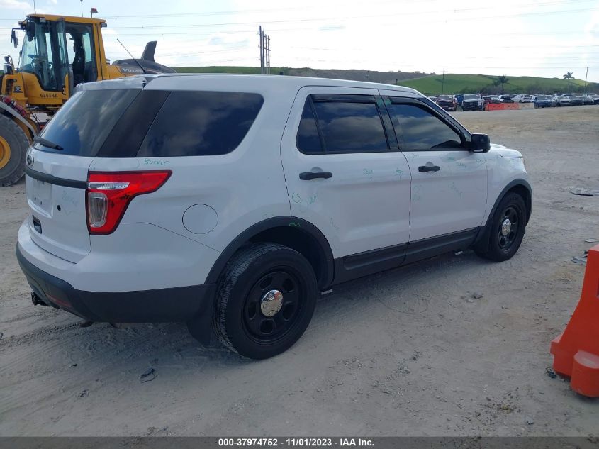 2014 FORD UTILITY POLICE INTERCEPTOR 1FM5K8AR9EGB54597