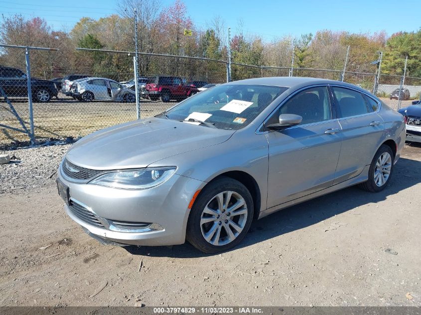 2015 CHRYSLER 200 LIMITED - 1C3CCCAB9FN640763