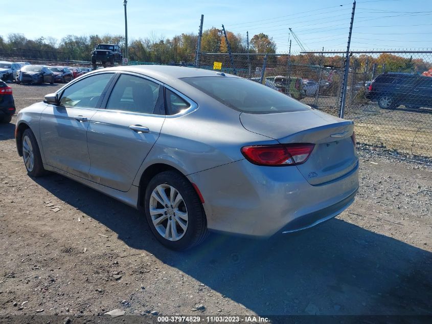 2015 CHRYSLER 200 LIMITED - 1C3CCCAB9FN640763