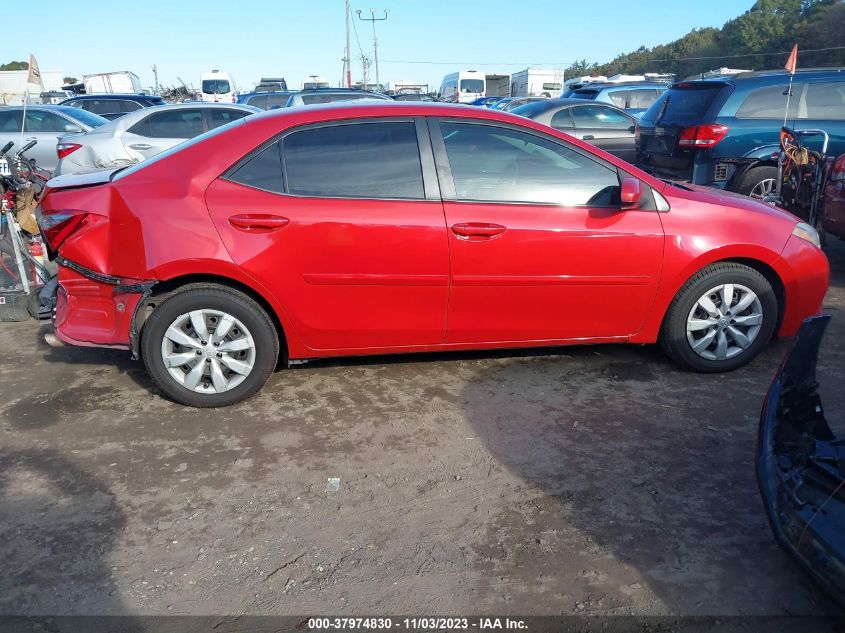 2016 TOYOTA COROLLA LE - 2T1BURHE7GC697037