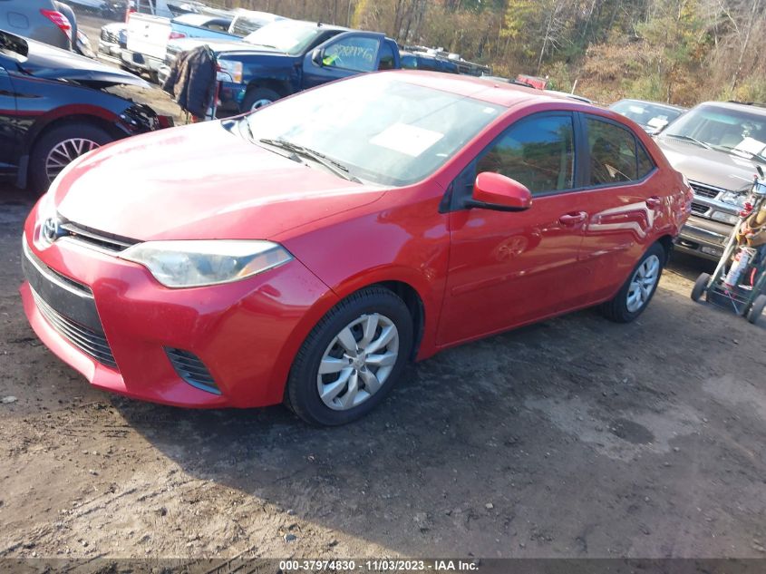 2016 TOYOTA COROLLA LE - 2T1BURHE7GC697037