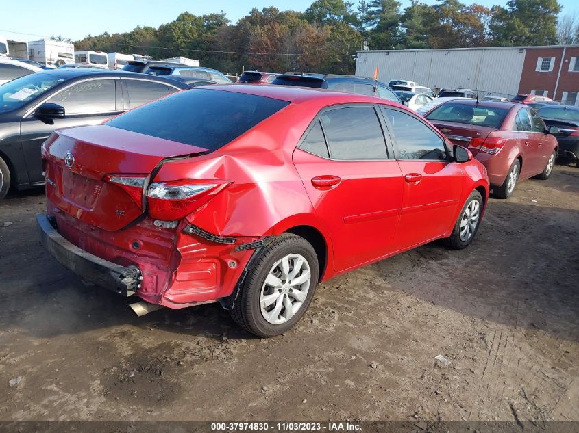 2016 TOYOTA COROLLA LE - 2T1BURHE7GC697037