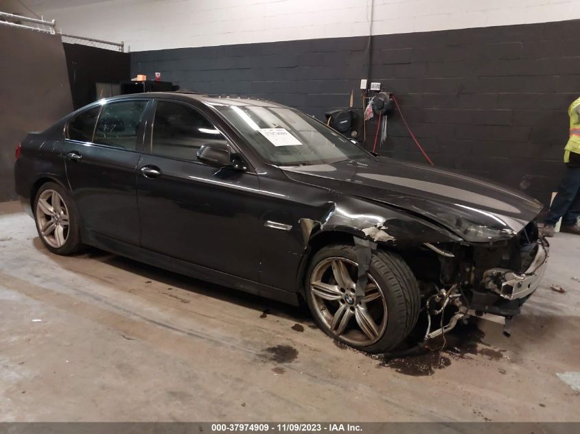 Lot #2525407600 2015 BMW 535I salvage car