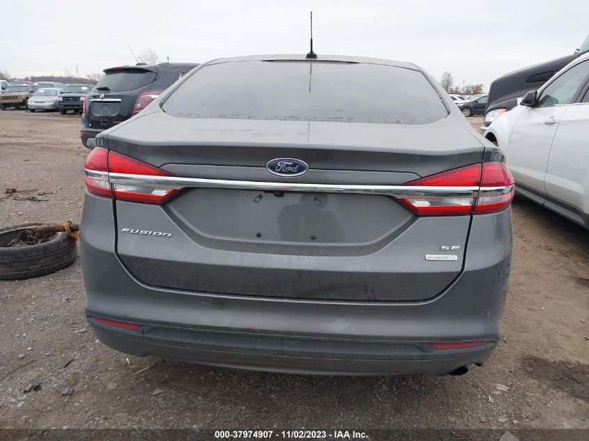 2017 FORD FUSION SE - 3FA6P0HD3HR236589