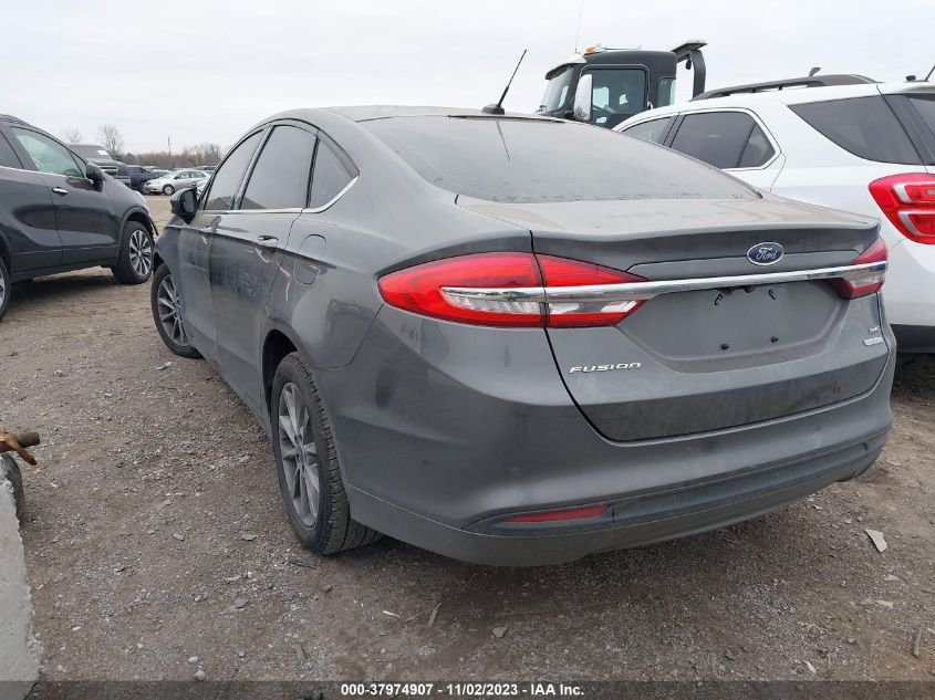 2017 FORD FUSION SE - 3FA6P0HD3HR236589