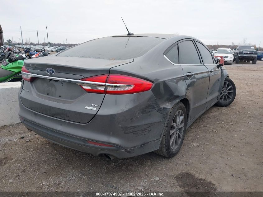 2017 FORD FUSION SE - 3FA6P0HD3HR236589