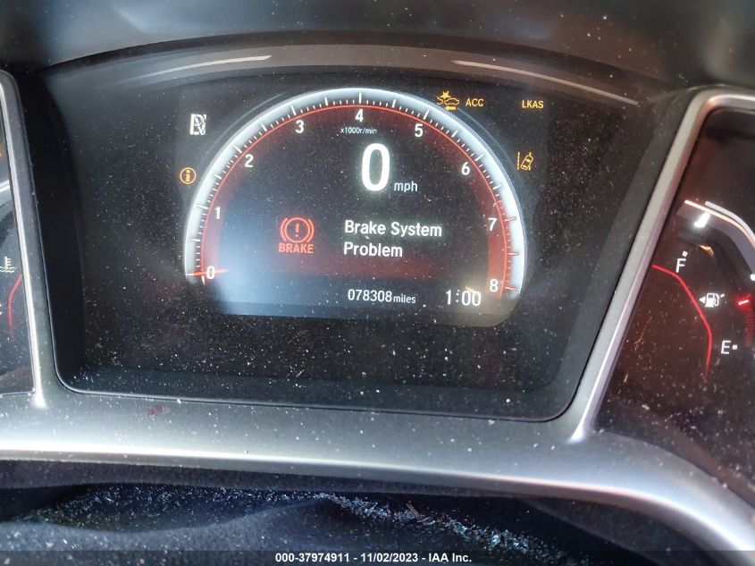 2019 HONDA CIVIC SPORT - 19XFC2F80KE026859
