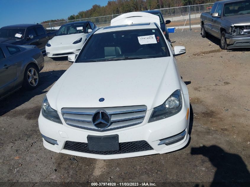 2013 MERCEDES-BENZ C 250 SPORT/LUXURY WDDGF4HB4DR274979