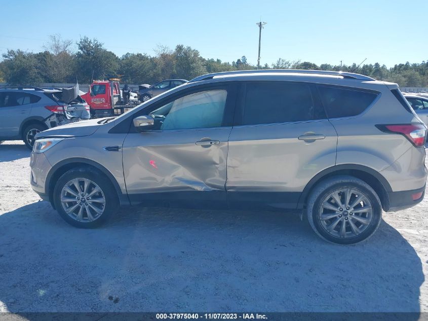 2017 FORD ESCAPE TITANIUM - 1FMCU0JD7HUE21250