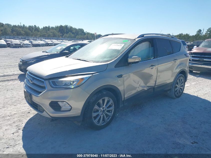 2017 FORD ESCAPE TITANIUM - 1FMCU0JD7HUE21250