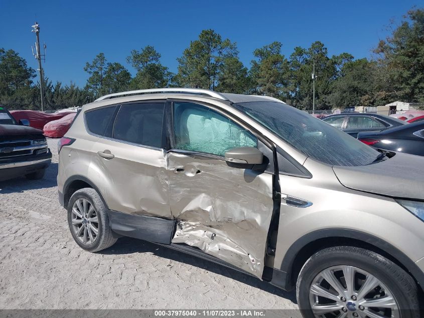 2017 FORD ESCAPE TITANIUM - 1FMCU0JD7HUE21250