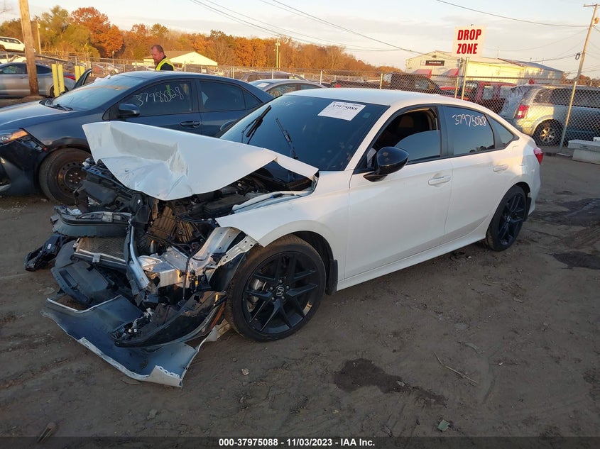 VIN 2HGFE2F52NH580253 2022 HONDA CIVIC SPORT