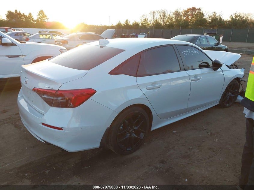 VIN 2HGFE2F52NH580253 2022 HONDA CIVIC SPORT