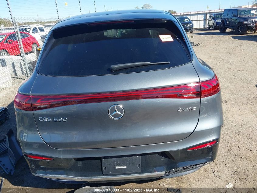 2023 MERCEDES-BENZ EQS 580 SUV 4JGDM4EBXPA015094