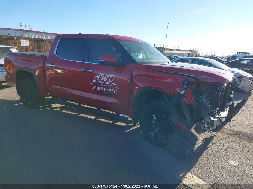 5TFJA5DB1NX040466 TOYOTA TUNDRA 4WD LIMITED 2022