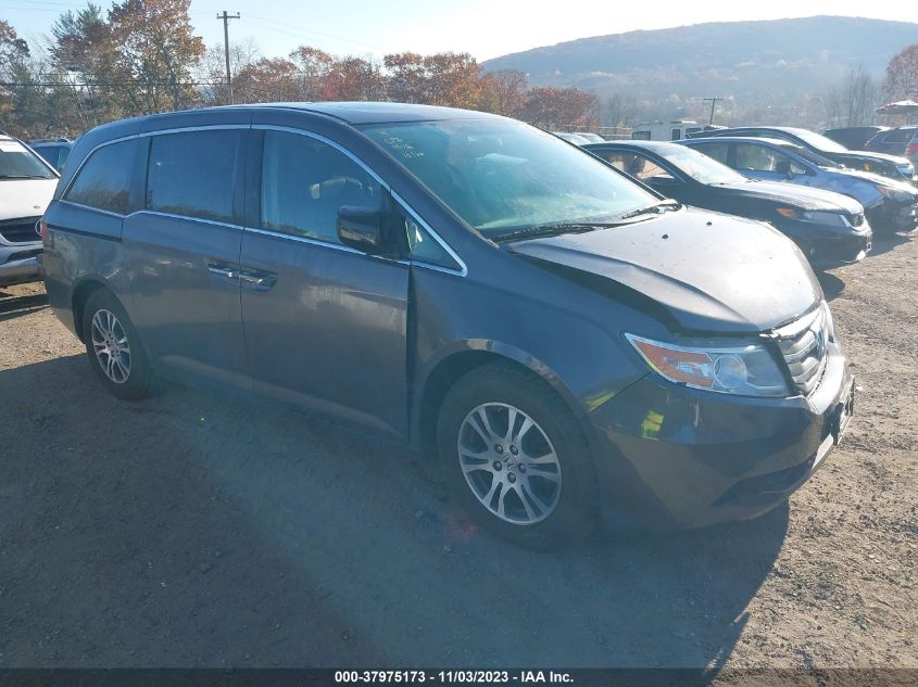 2013 HONDA ODYSSEY EX-L - 5FNRL5H68DB049457