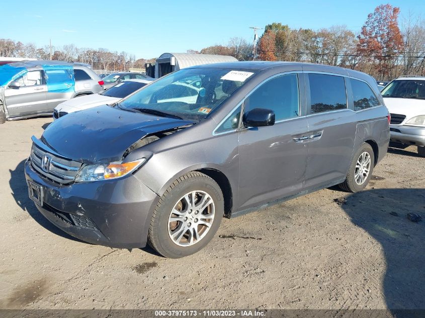 2013 HONDA ODYSSEY EX-L - 5FNRL5H68DB049457