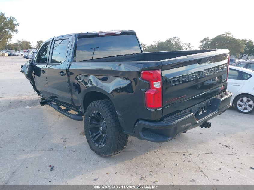 2022 CHEVROLET SILVERADO 1500 LTD 4WD  SHORT BED RST 1GCUYEED4NZ186955