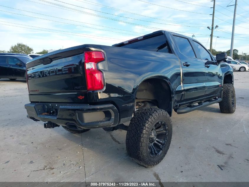 2022 CHEVROLET SILVERADO 1500 LTD 4WD  SHORT BED RST 1GCUYEED4NZ186955
