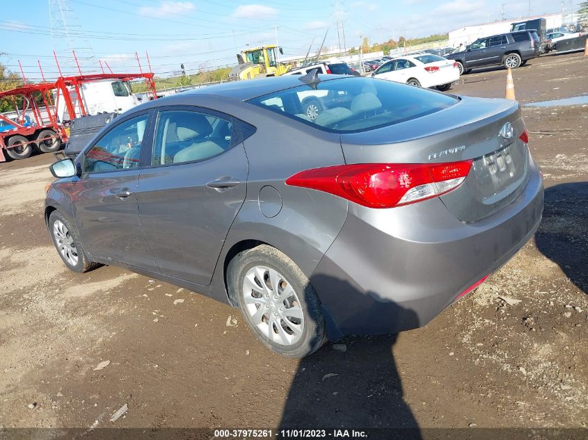 2013 HYUNDAI ELANTRA GLS - 5NPDH4AE4DH164131