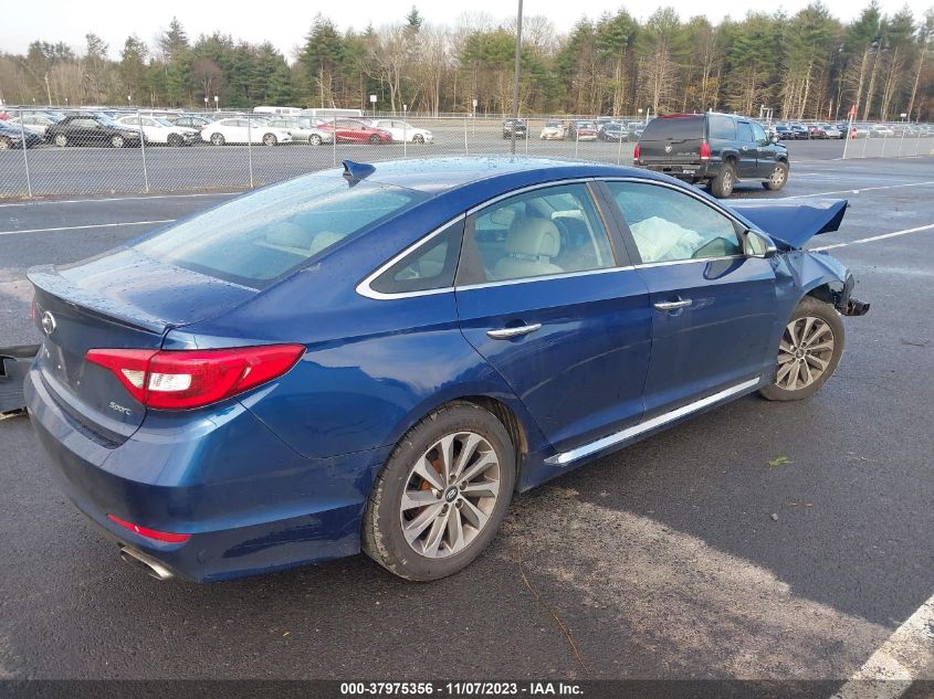 2017 HYUNDAI SONATA SPORT/LIMITED - 5NPE34AF8HH585383