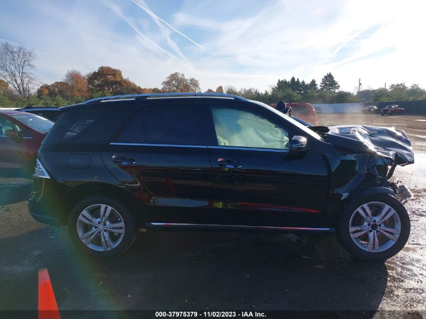 2014 MERCEDES-BENZ ML 350 4MATIC - 4JGDA5HB3EA370163