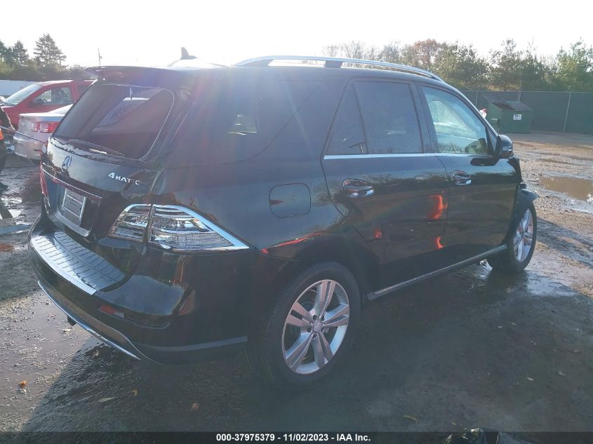 2014 MERCEDES-BENZ ML 350 4MATIC - 4JGDA5HB3EA370163