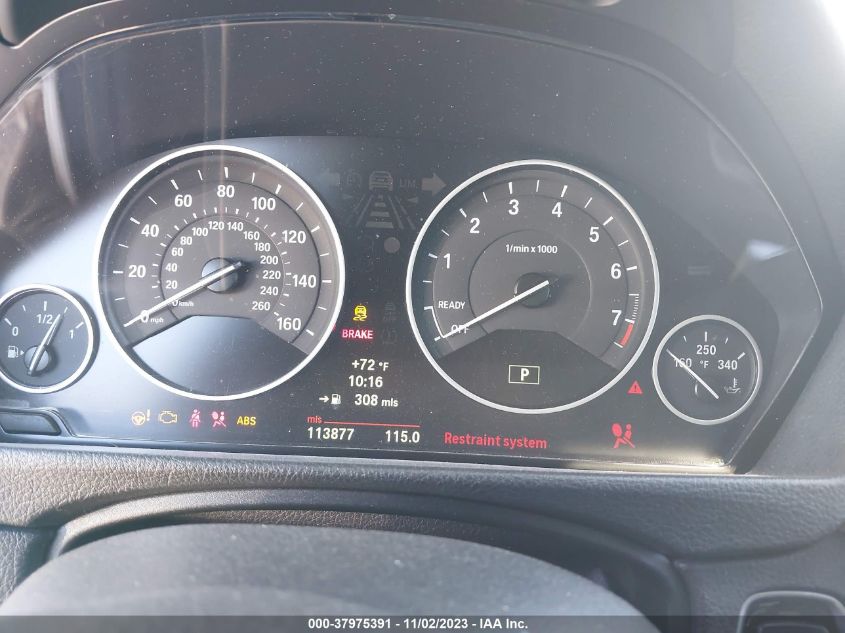 2013 BMW 328I XDRIVE - WBA3B5G52DNP40886