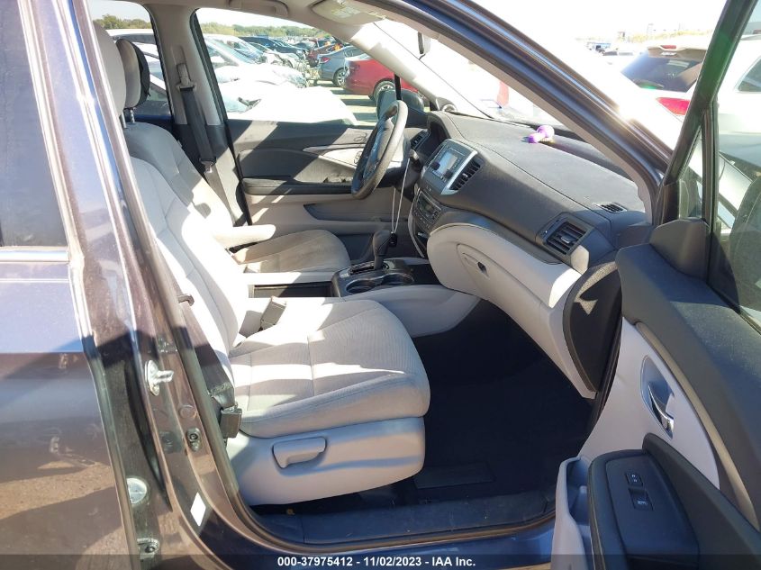 2016 HONDA PILOT LX - 5FNYF5H14GB015060