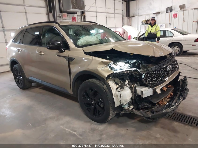 VIN 5XYRLDLC1MG064382 2021 KIA SORENTO S