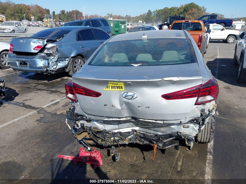 VIN KMHD84LF9LU016224 2020 HYUNDAI ELANTRA SEL