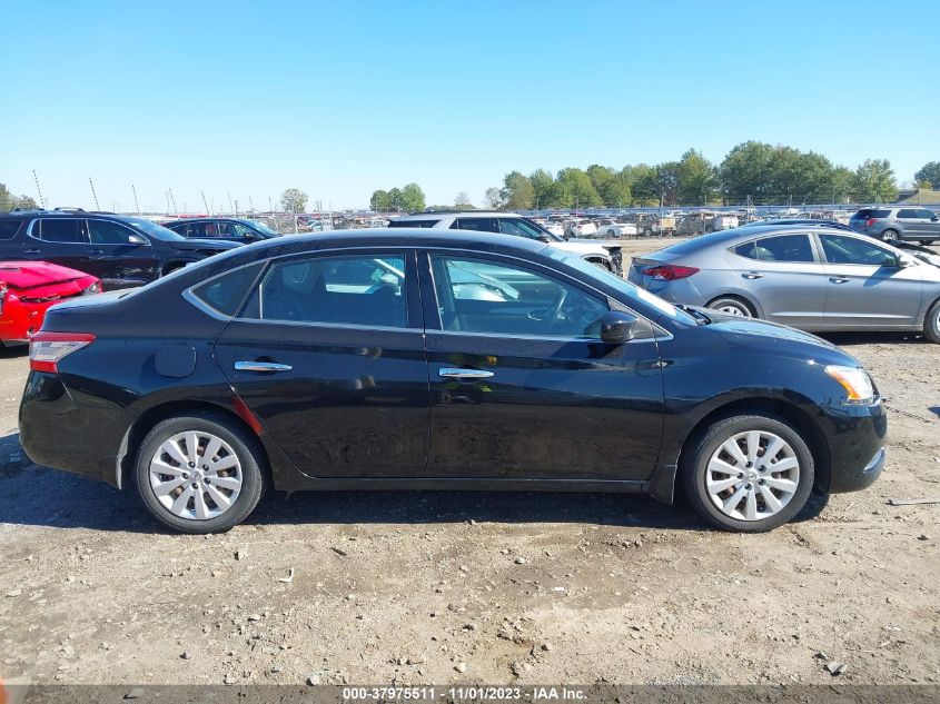 2015 NISSAN SENTRA S - 3N1AB7AP7FY378272