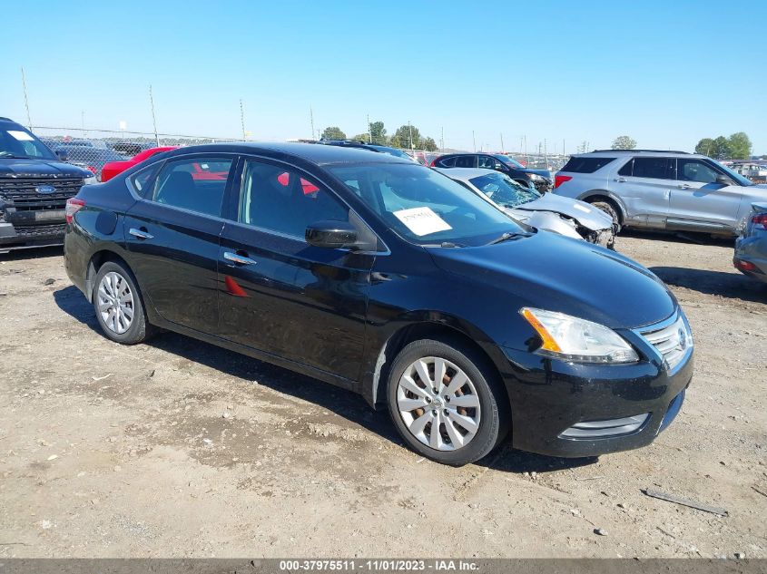 2015 NISSAN SENTRA S - 3N1AB7AP7FY378272