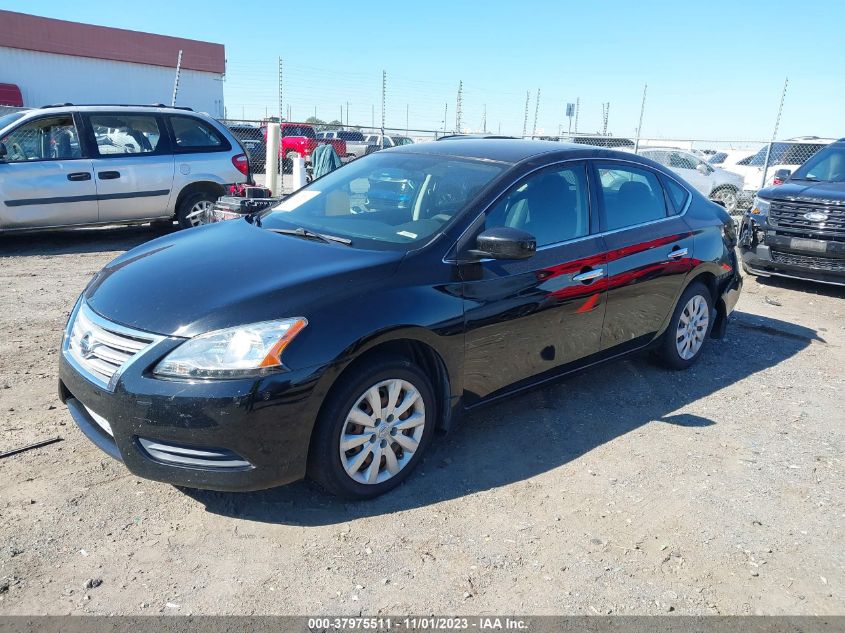 2015 NISSAN SENTRA S - 3N1AB7AP7FY378272