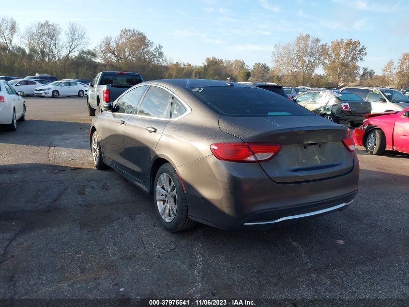 2015 CHRYSLER 200 LIMITED - 1C3CCCAB9FN760935